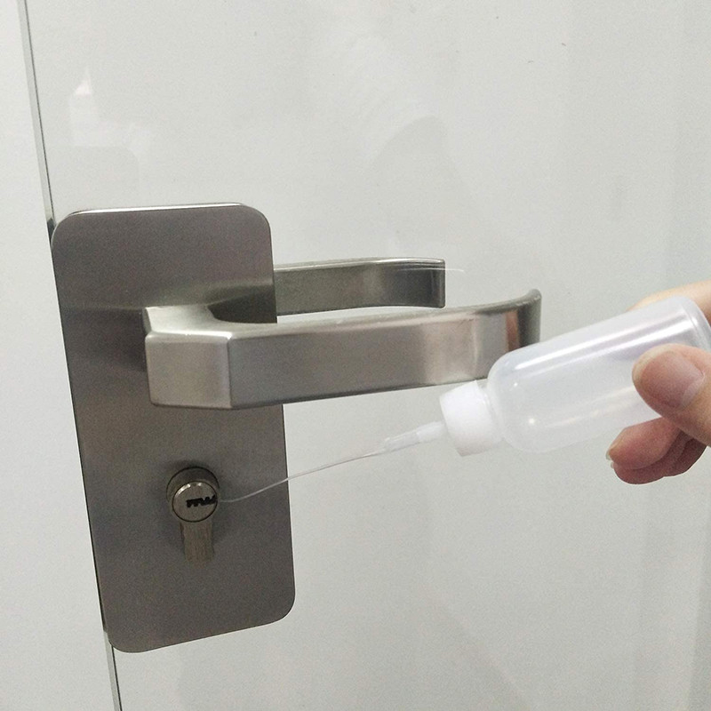 100 tk liimi mikrootsikud plastikust liimipudeli otsad liimi pikendusaine täppisaplikaatori kukutamistoru otsik meisterdamislabori jaoks