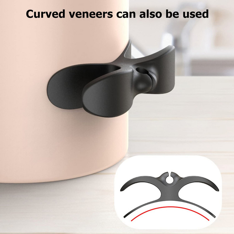 Laido apvyniojimo laikiklio spaustuko kabelio vyniotuvo valdymo laikiklis, skirtas virtuvės prietaisams, spaustukas oro gruzdintuvės kavos aparatas, vielos tvirtinimo laikiklis