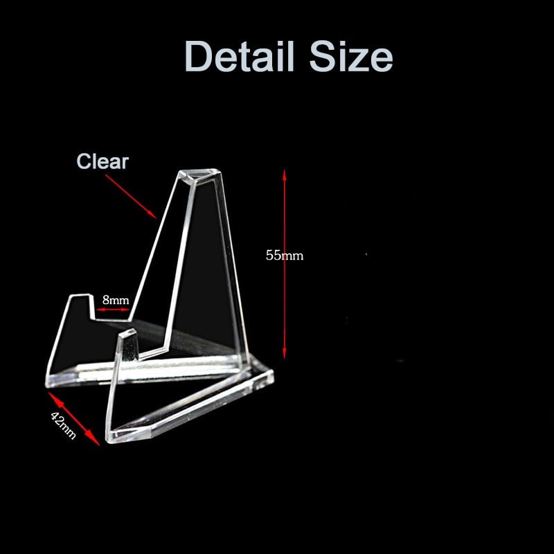 35PT прозрачен Toploader HD филм PVC държач за карти NBA Star Card Holder Magic Card Game King Защитен калъф Твърд държач за карти