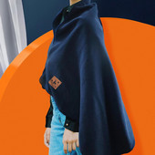 5 V fűtőtakaró Kényelmes 3 sebességes hőmérséklet Plug-and-play beltéri kültéri USB elektromos takaró meleg köpeny kendő otthonra