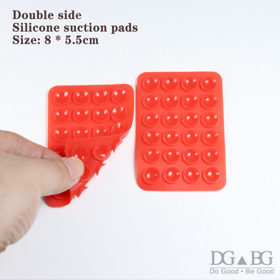 Kahepoolne silikoonist imipadi mobiiltelefoni kinnitusseadmele, iminapaga 3M kleepuv silikoonkummist imemispadi fikseeritud jaoks