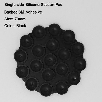 Kahepoolne silikoonist imipadi mobiiltelefoni kinnitusseadmele, iminapaga 3M kleepuv silikoonkummist imemispadi fikseeritud jaoks