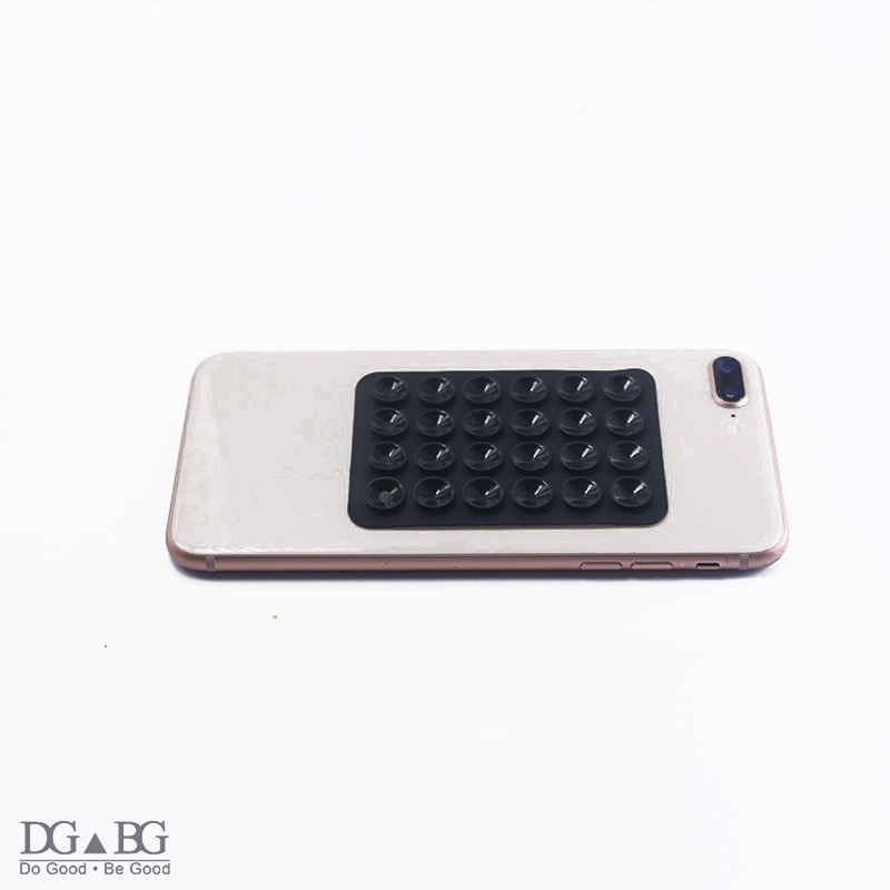 Kahepoolne silikoonist imipadi mobiiltelefoni kinnitusseadmele, iminapaga 3M kleepuv silikoonkummist imemispadi fikseeritud jaoks