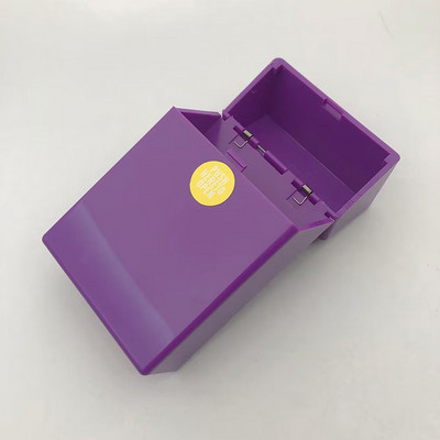 Kpop Photocard Storage Box Επιτραπέζιο λευκό πλαστικό κουτί αποθήκευσης Κουτί φωτογραφιών Organizer κάρτας Σχολική Κορεατική θήκη τσιγάρων