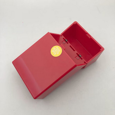 Kpop Photocard Storage Box Επιτραπέζιο λευκό πλαστικό κουτί αποθήκευσης Κουτί φωτογραφιών Organizer κάρτας Σχολική Κορεατική θήκη τσιγάρων