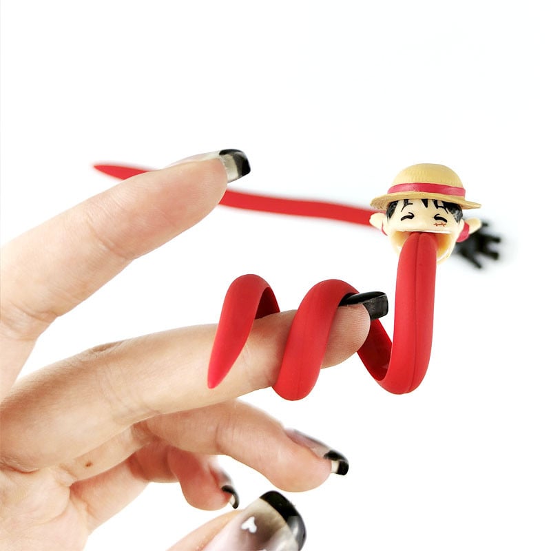 Naljakas tulnukas parasiitkoletis USB-kaabli juhe andmeliini hoidik auto mootorratta tarvikud köisraudtee mänguasjade kaunistus