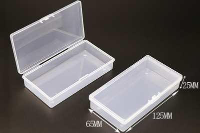 Caurspīdīgas plastmasas uzglabāšanas konteineri Tukšu futrāļu organizators ar krellēm, amatniecības izstrādājumi, rotaslietas, ota, kosmētikas zīmuļi, pildspalvas