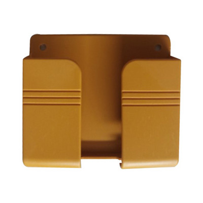 Практичен стенен държач за телефон Гнездо за държач за зареждане на телефон Скоба Рафт Стенен органайзер за домашен офис Кутия за съхранение