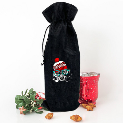 Snjegović Jelen Vrećice za vino Vrećice u paketu Vrećica za višekratnu upotrebu Merry Christmas Party Džep za pohranu vina Novogodišnji poklon za ljubitelje vina