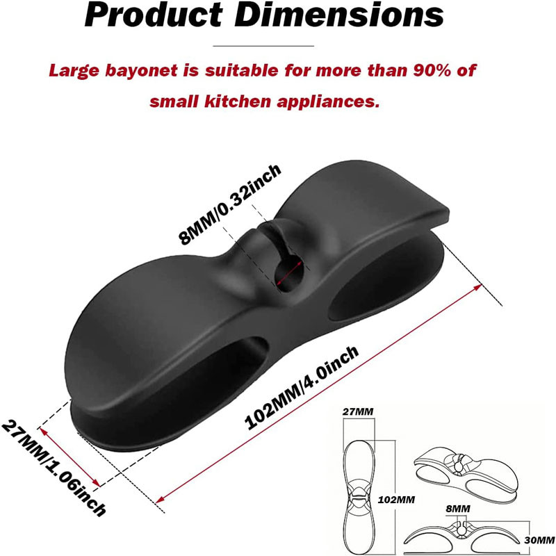 Elektrijuhtmete kollektor Traatresti mähisega kaablikollektor lameda ümmarguse pinnaga köögiseadmete jaoks kohvimasinate õhufritüür