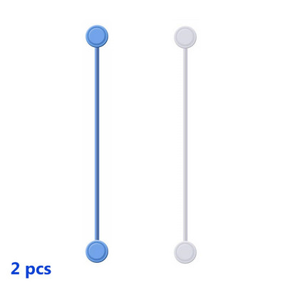 2 gab/iepakojumā austiņu vada uztīšanas kabeļa turētājs organizatora klipi Daudzfunkcionāli izturīgs magnēts austiņas uztīšanas kabeļi Drop Shipping