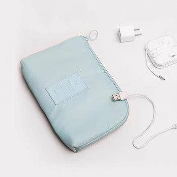 Аксесоари за пътуване Кабелна чанта Преносим цифров USB електронен органайзер Калъф за джаджи Пътуване Зареждане на мобилен телефон Държач за мобилно зарядно