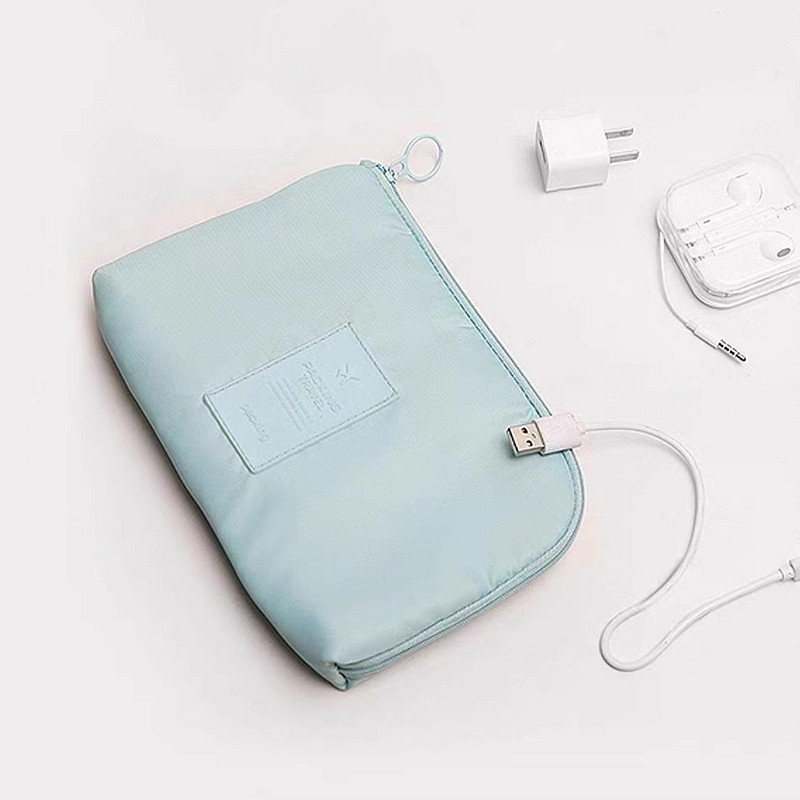Аксесоари за пътуване Кабелна чанта Преносим цифров USB електронен органайзер Калъф за джаджи Пътуване Зареждане на мобилен телефон Държач за мобилно зарядно
