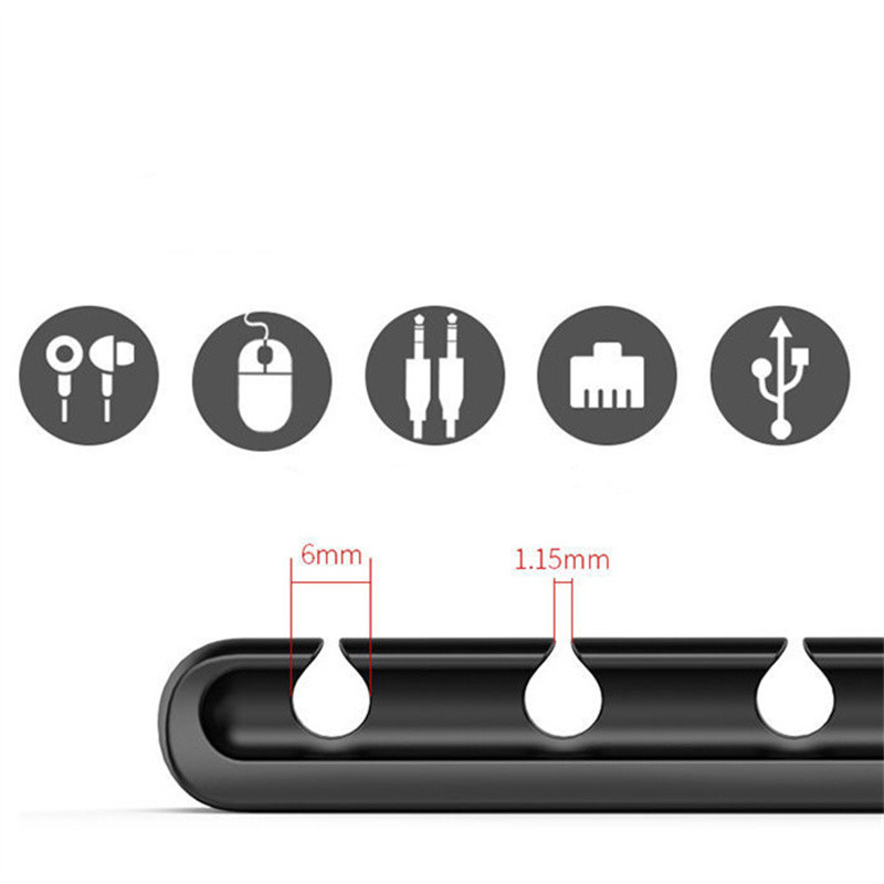 Кабел за данни за бюро Фиксирана организация Аксесоари Инструмент Офис Домашен Компютър Настолен телефон Зареждане Линия за данни Подредено устройство за съхранение K304