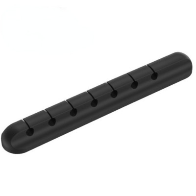 Lipnus silikoninis stalinio kompiuterio kabelių tvarkyklė Automobilio duomenų kabelio tvirtinimo sagtis mokymosi biuro saugojimo įrankių priedai organizatorius