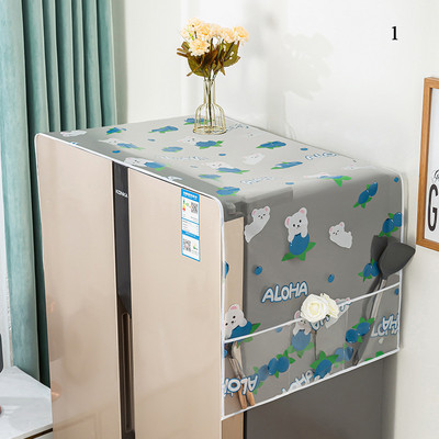 Veekindel pesumasina mantel Tolmukindel külmiku kate Loomade Puu muster Päikesetolmukaitse ümbris Kodutarvikud