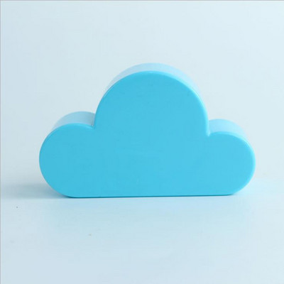 Mágneses kulcstartó tartó 3D felhő falra szerelhető neodímium mágneses kulcstartó Kreatív kulcsok horgok Tárolás az ajtón lakberendezéshez