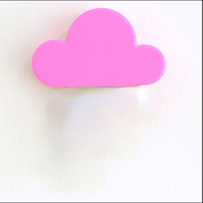 Mágneses kulcstartó tartó 3D felhő falra szerelhető neodímium mágneses kulcstartó Kreatív kulcsok horgok Tárolás az ajtón lakberendezéshez