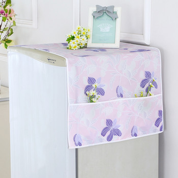 Водоустойчив капак за перална машина Висококачествен PVC хладилник Палто за перална машина в европейски стил Прахоустойчив капак Аксесоари