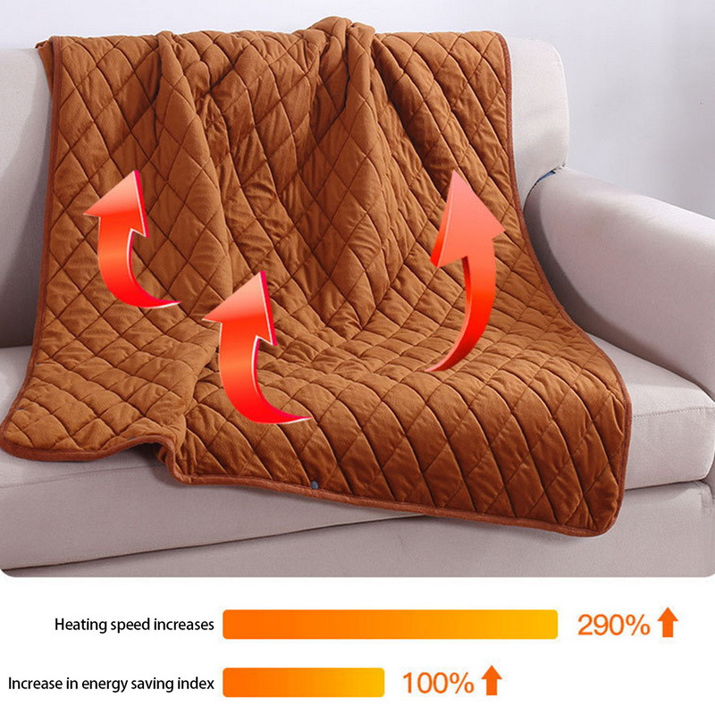 Κουβέρτα κουβέρτα Usb Usb Powered Body By Warmer Bed Bank Power Θερμαινόμενη Κουβέρτα Winter Electric Μεγάλη