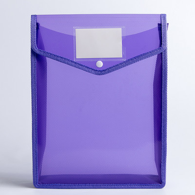 A4 skaidrus lengvas failų krepšys, nešiojamas vandeniui atsparus aplankas, dokumentų laikiklis, didelės talpos mygtukų laikymo mokyklos bandomasis popierius