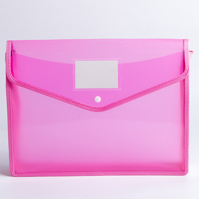 A4 skaidrus lengvas failų krepšys, nešiojamas vandeniui atsparus aplankas, dokumentų laikiklis, didelės talpos mygtukų laikymo mokyklos bandomasis popierius