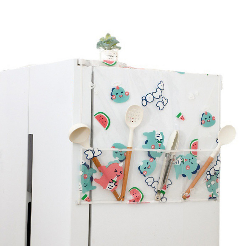 Veekindel pesumasina mantel Tolmukindel külmiku kate Loomade Puu muster Päikesetolmukaitse ümbris Kodutarvikud