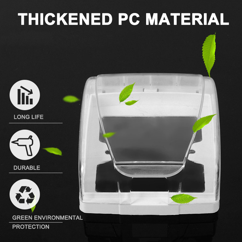 Plastikust lüliti veekindel kattekarbi seinavalgustus