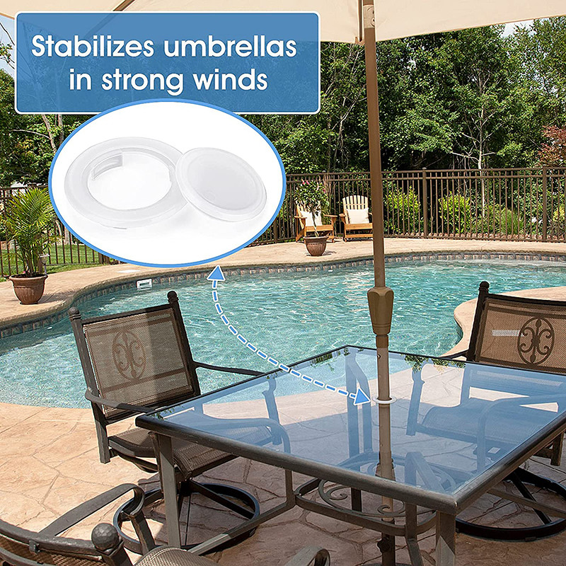 Terrassi aialaud päikesevarju augu rõngas kork, plastikust välisõue laud vihmavarju augu kattelaud vihmavarju augu rõngas