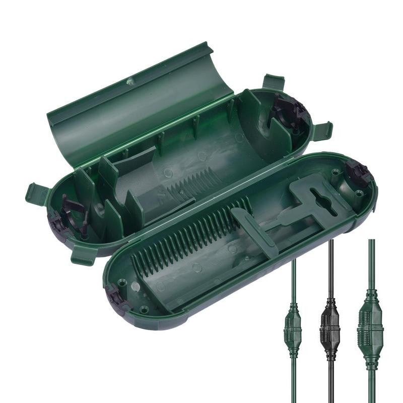 Κάλυμμα καλωδίου επέκτασης εξωτερικού χώρου IP44 αδιάβροχο κάλυμμα ασφαλείας για βύσμα τροφοδοσίας εξωτερικού χώρου και κουτί σύνδεσης καλωδίου τροφοδοσίας -- Σφράγιση ασφαλείας