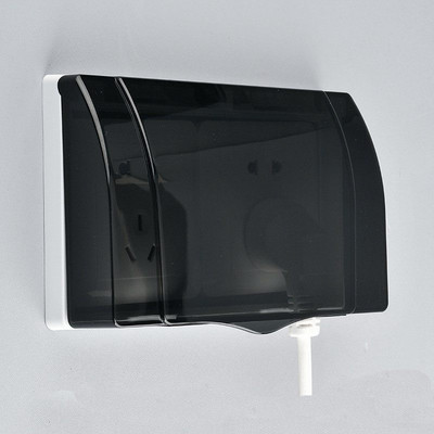 86 Τύπος κάλυμμα ηλεκτρικού βύσματος Αδιάβροχο προστατευτικό κουτί διπλής υποδοχής για παιδιά