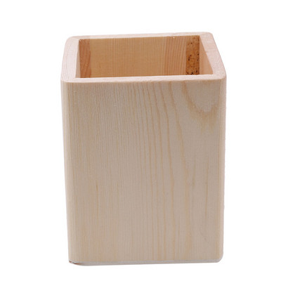 Jauns biroja organizators galddators koka pildspalvu uzglabāšanas kaste Zīmulis pods pildspalvas turētājs grima otas konteiners mājas biroja kancelejas piederumi