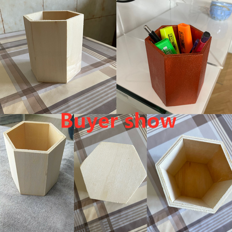 Jauns biroja organizators galddators koka pildspalvu uzglabāšanas kaste Zīmulis pods pildspalvas turētājs grima otas konteiners mājas biroja kancelejas piederumi