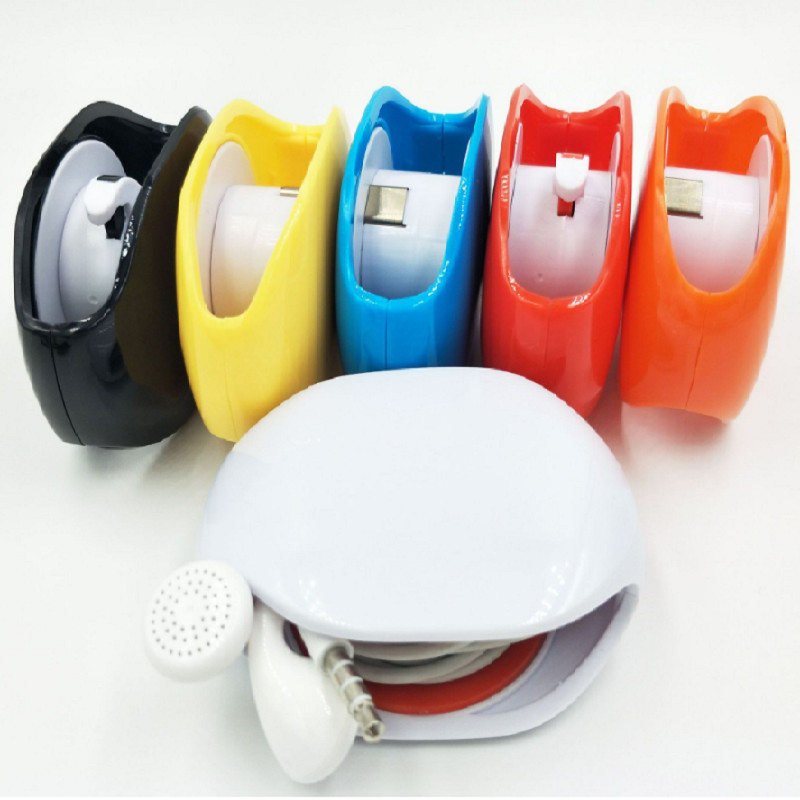 Jauna austiņu kabeļa automātiskā uztīšanas datu kabeļa uzglabāšanas kaste