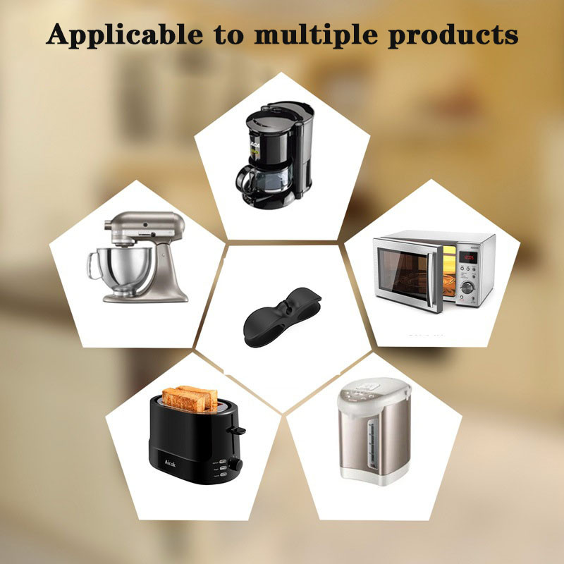 Vada ietīšanas klipsis vadu vada kabeļa organizētājs virtuves ierīcēm Vada ietīšanas kabeļa gaisa cepšanas iekārtas kafijas automāts vadu fiksatora turētājs