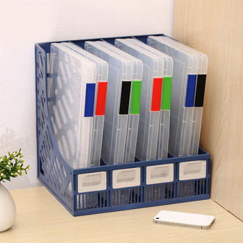 Прозрачна кутия за съхранение Прозрачна пластмасова кутия за пълнене на хартия за документи A4 Кутия за файлове Чанта за документи Папка за хартиени файлове