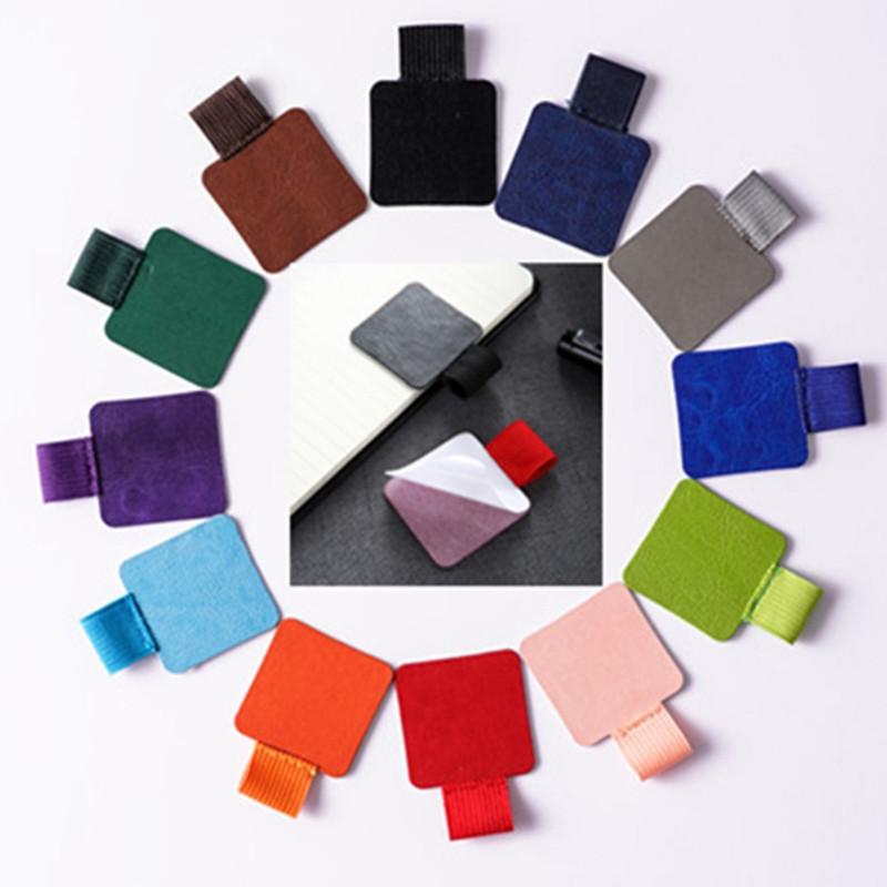 5 vnt / rinkinys Lipnus rašiklio laikiklis Reguliuojamas rašiklio kilpos laikiklis su elastine juostele