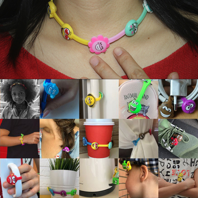 10PCS Skrepyshi Part 1 2 3 from China Girls Scraper Clip Magnet Skrepysh Staple Desk Cable Μολύβι Organizer Διακοσμητικό Κύπελλο