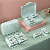 1/6GAB segas fiksācijas klipsi gultas palaga segas pārvalks fiksējošais turētājs Neslīdošs, bezadatas segas klipsis gultas palagi, palagi pret skriešanu