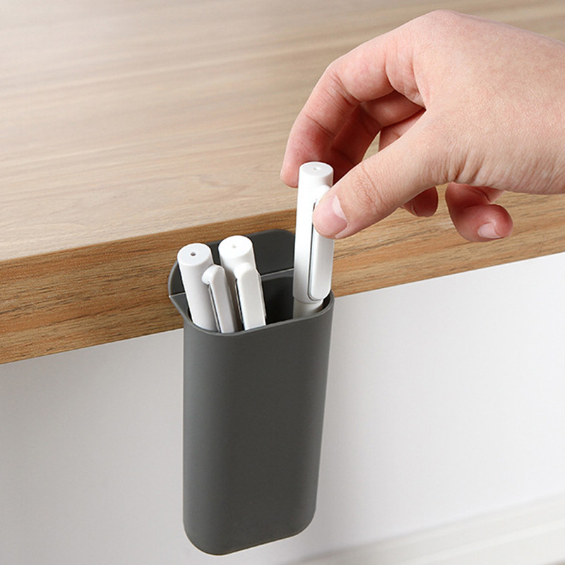 Paslēpts galds zem pastas plastmasas rakstāmgalda atvilktņu organizators piezīmes pildspalva kancelejas piederumu uzglabāšanas kaste futrālis rakstāmgalda atvilktnes sadalītājs kancelejas preces