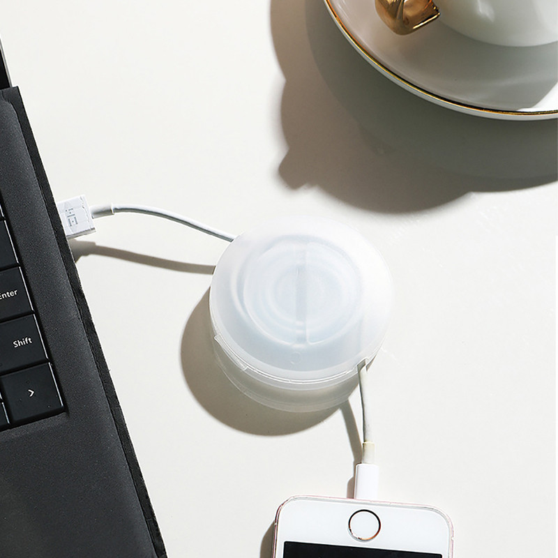 Datu kabeļa glabāšanas kastes uztvērējs Mini portatīvo austiņu lādētājs Fiksēti paņemami galda virsmas šķirošanas un kastes mājas biroja krātuves piederumi