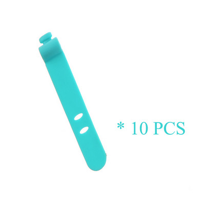 20/10/2 gab Silīcija stieples organizators svītru kabeļa josla USB līnijas datu līnijas turētājs josta biroja kabeļa vads uzglabāšanas sprādzes pārsējs