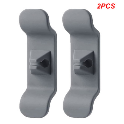 1/2/6/8Gb Silikona vada ietīšanas kabeļa vadības klipsis Strāvas kabeļa turētājs biroja virtuves ierīcēm Stiepļu uztīšanas organizators