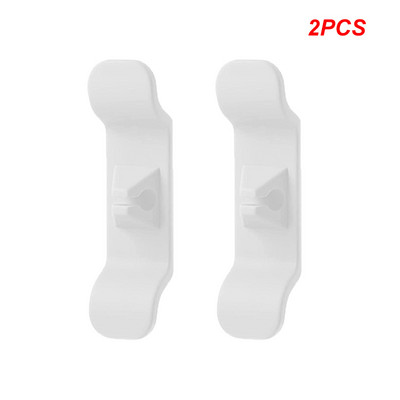 1/2/6/8Gb Silikona vada ietīšanas kabeļa vadības klipsis Strāvas kabeļa turētājs biroja virtuves ierīcēm Stiepļu uztīšanas organizators