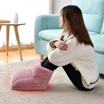 Ηλεκτρικός θερμαντήρας ποδιών Θέρμανση USB φόρτισης εξοικονόμησης ενέργειας Ζεστό κάλυμμα ποδιών Θέρμανση ποδιών για ύπνο στο σπίτι στο υπνοδωμάτιο