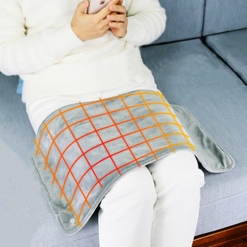 Нагревателна подложка Офис Домашен USB Отоплително одеяло Ученици Преносимо фланелено Електрическо нагряващо одеяло Шал за колене Нагреватели за ръце