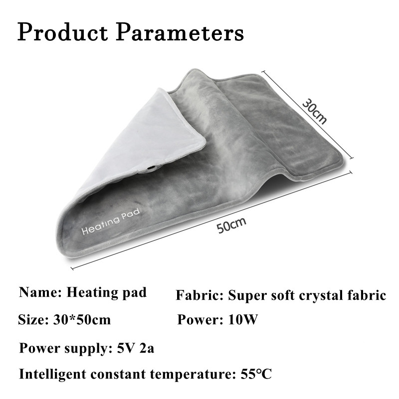 Šildymo padėklas Biuras Namų USB Šildymo Antklodė Studentams Nešiojami Flaneliniai Elektriniai Šildomieji Antklodė Kelių Šaliai Rankų Šildytuvai