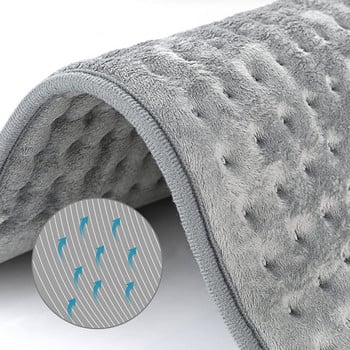 Голям размер 30x60CM Електрическа нагревателна подложка за облекчаване на болки в гърба Термално затоплящи медицински подложки Зимна нагревателна подложка Топлинна терапия