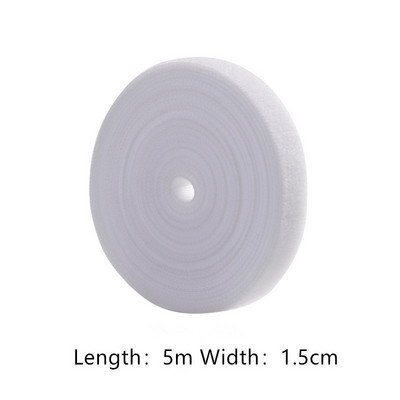 5m čičak samoljepljiva traka za pričvršćivanje Kuke za višekratnu upotrebu Petlje Vezica za kabel Žičane trake Čarobna traka DIY pribor