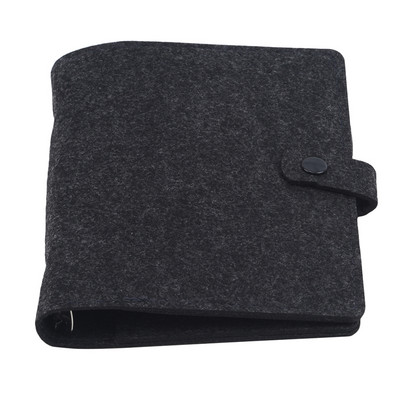 Jauns A5 A5 A6 filca apvalks, piezīmju grāmatiņas auduma audums, piezīmju grāmatiņas gredzens, dienasgrāmata, piezīmju grāmatiņas papīra turētājs, pārnēsājams dienasgrāmatas rakstāmpiederumu dāvana